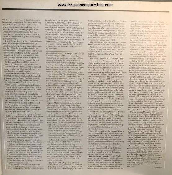 Neville Marriner - Amadeus The Original Soundtrack Recording Vol. 2