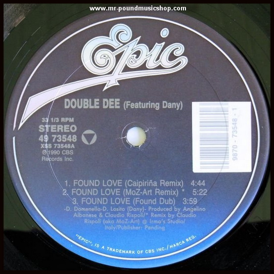 Double Dee Featuring Dany - Found Love