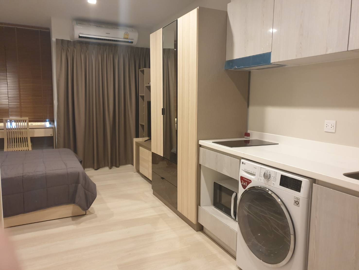 ให้เช่าคอนโด Life One Wireless (ไลฟ์ วัน ไวร์เลส) 1 ห้องนอน 1 ห้องน้ำ ขนาด 24 ตรม