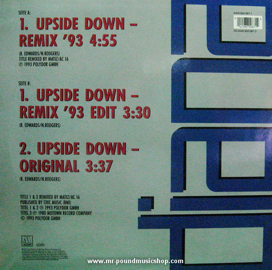 Diana Ross - Upside Down Remix '93