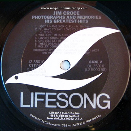 Jim Croce - Photographs & Memories: His Greatest Hits