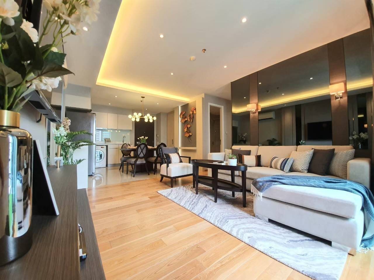 ขาย / เช่า คอนโด H Sukhumvit 43 (เอช สุขุมวิท 43) ห้อง 99/81 แบบห้อง 2 ห้องนอน 2 ห้องน้ำ ชั้น 10 ขนาด 71.47 ตรม