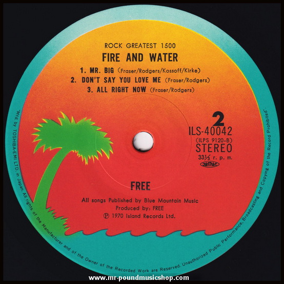 Free - Fire And Water