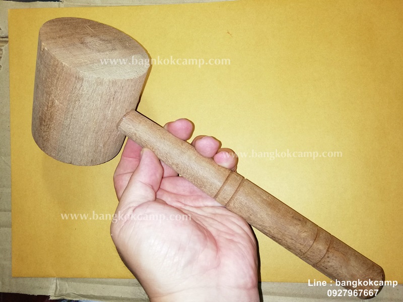 ค้อนไม้ประดู่ ยาว11 3/8นิ้ว.....ใช้ตอกงานเกี่ยวกับหนังได้, หรืองานตอกที่กลัวตัวตอกหัวจะพังใช้ไม้ตอกจะช่วยซับแรงครับ, ตอกลิ่มไม้, ตีระฆังได้