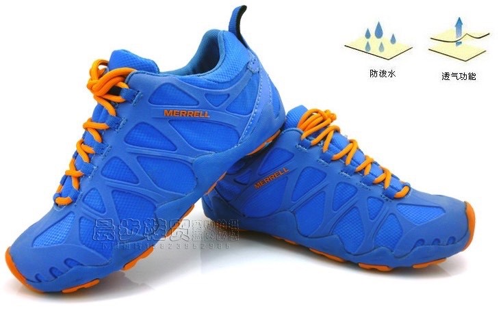 รองเท้าเดินป่า outdoor.. Merrell ..สีน้ำเงิน. ใหม่ แท้... Size37-39eur (ไซร์ผู้หญิง)