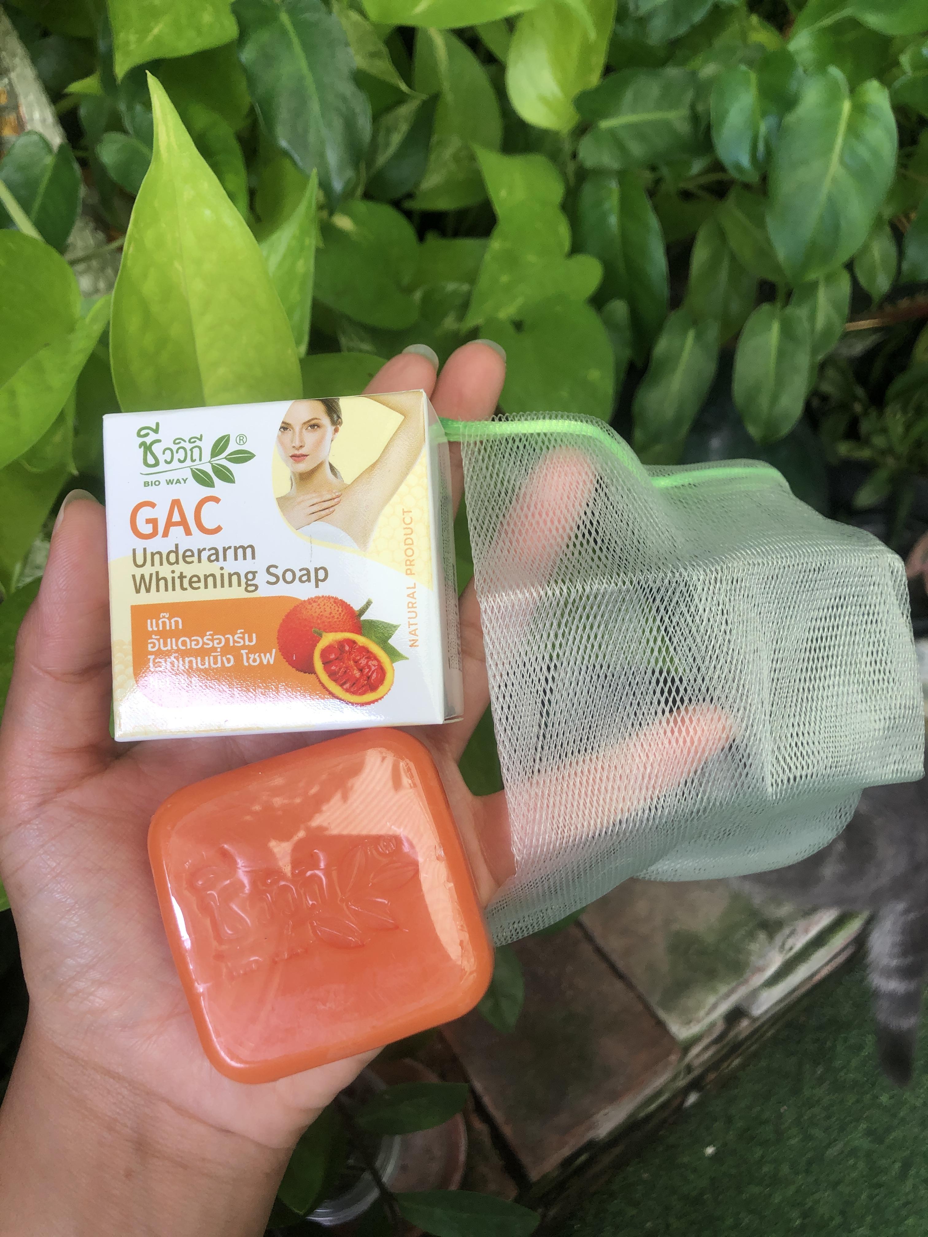ชีววิถี สบู่ฟักข้าว70g. พร้อมถุงตีฟอง