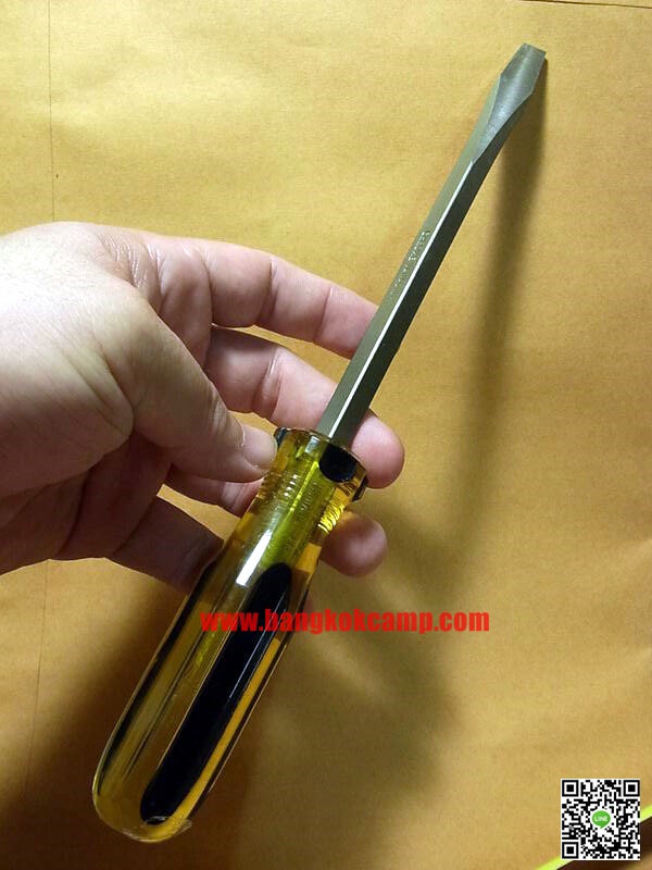 ไขควง อเมริกา GREAT NECK ขนาด6นิ้ว ก้านเหลียม Made in USA. ใหม่เก่าเก็บ