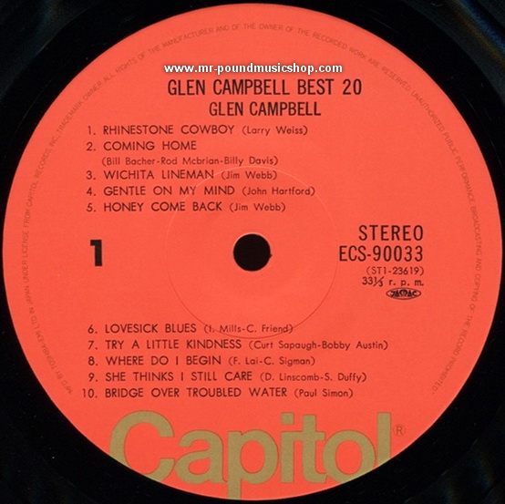 Glen Campbell - Best 20