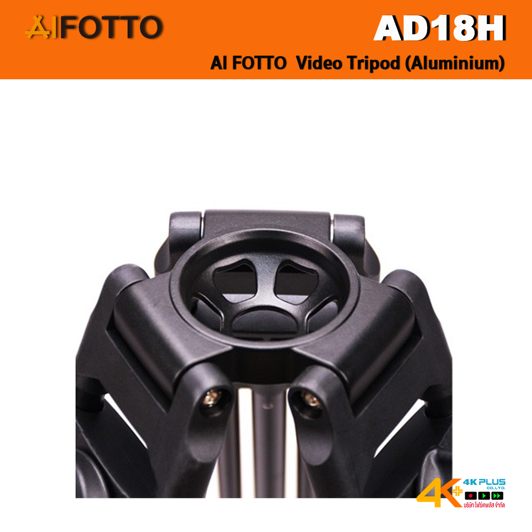AI Fotto AD18H Lion Series Dual-Tubes Aluminium Video Tripod