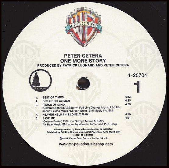 Peter Cetera - One More Story