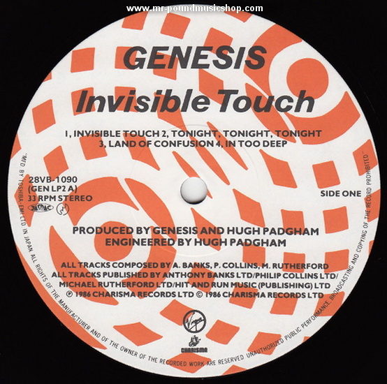 Genesis - Invisible Touch