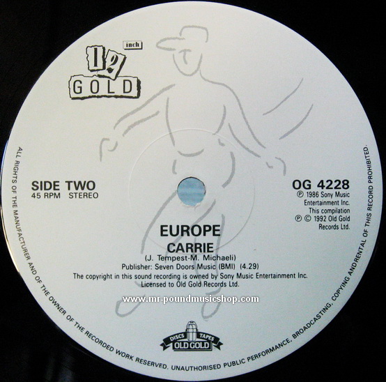 Europe - Rock The Night / Carrie