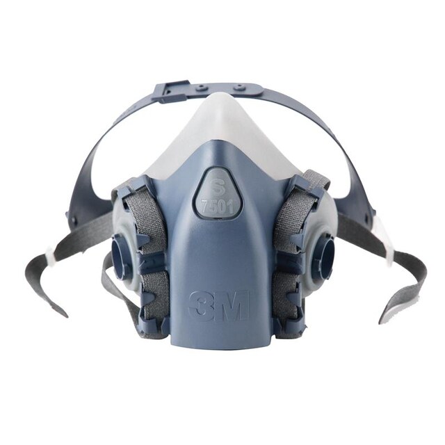 3M 7501 หน้ากากชนิดไส้กรองคู่ ขนาดเล็ก (SIZE S)