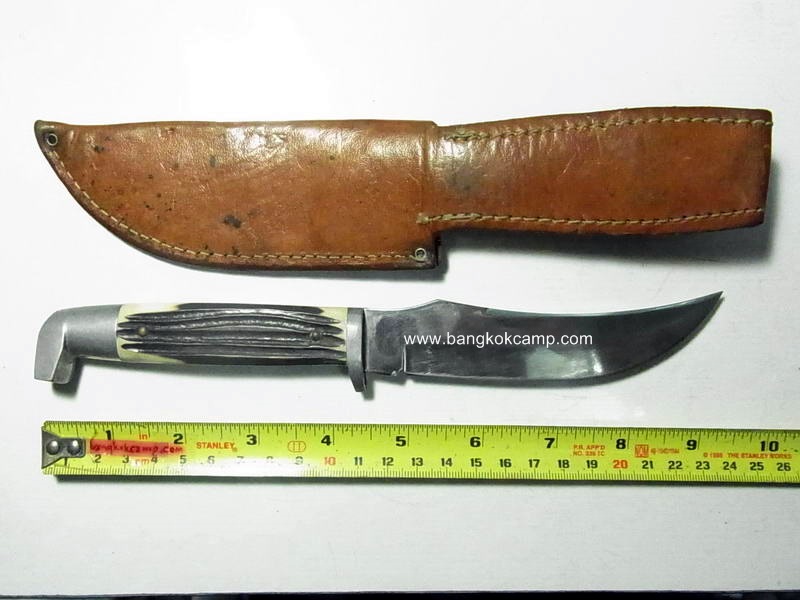 มีดพกอังกฤษ Queen Steel #77 Made in ENGLAND เก่าเก็บ (Vintage solingen knife) สภาพสมบูรณ์ หายาก