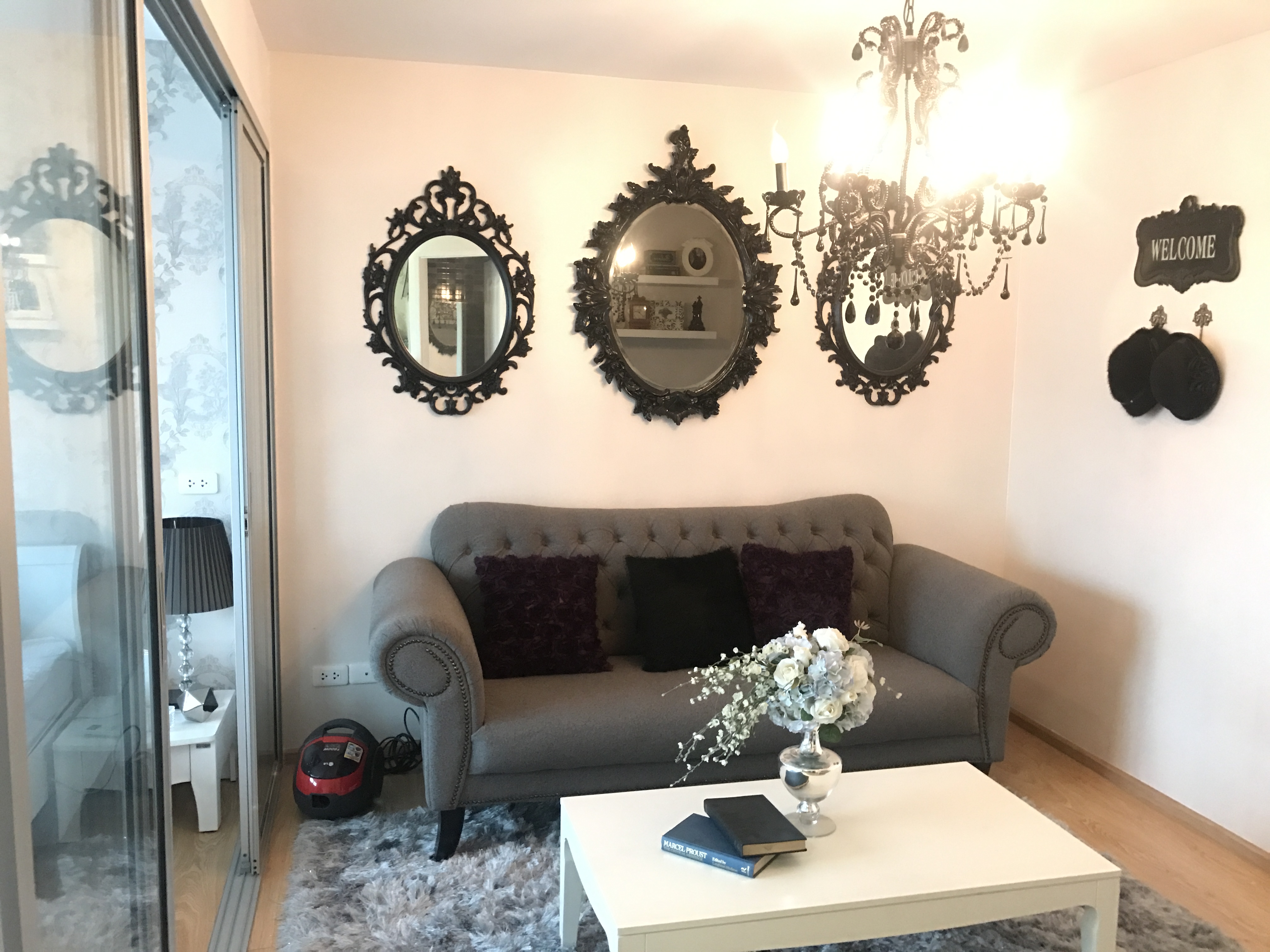 ขายคอนโด D Condo Rattanathibet (ดี คอนโด รัตนาธิเบศร์) 1 ห้องนอน 1 ห้องน้ำ อาคาร F ชั้น 5 ขนาด 28 ตร.ม