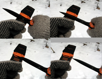 มีดเดินป่า/ยังชีพ Gerber Bear Grylls Ultimate Pro ใหม่ แท้ มีนกหวีดและที่จุดไฟ ของแท้ ของใหม่