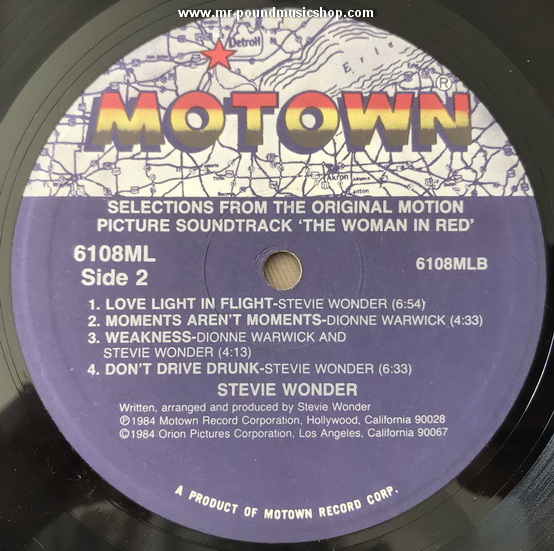 Stevie Wonder - The Woman in Red (Selection From The Original Motion Picture Soundtrack)