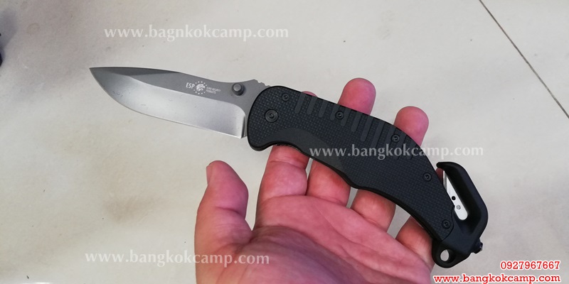 มีดพับ ESP Rescue Knife ใบกึ่งหยัก