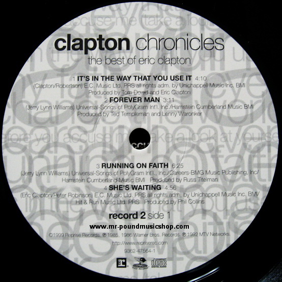 Eric Clapton - Clapton Chronicles / The Best of Eric Clapton