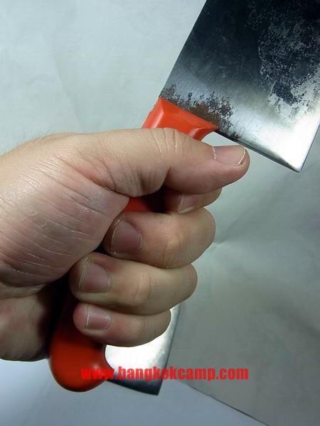 มีดสับ มีดปังตอเชคโก ด้ามแดง รุ่นเก่า ใหม่เก่าเก็บไม่ผ่านการใช้งาน Made in CZECHOSLOVAKIA เชคโกสโลวาเกีย