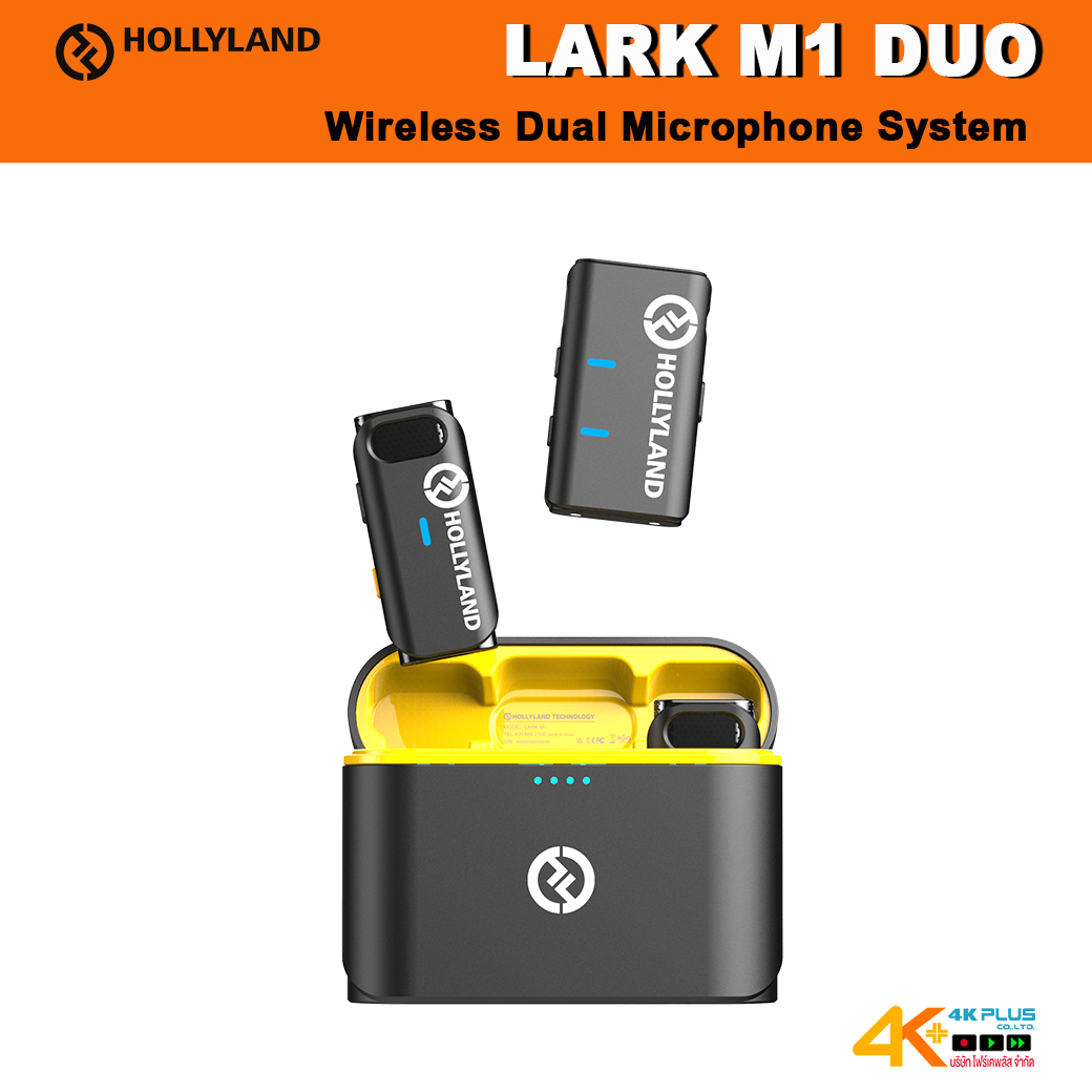 HollyLand Lark M1 Duo (Black) Wireless Microphone