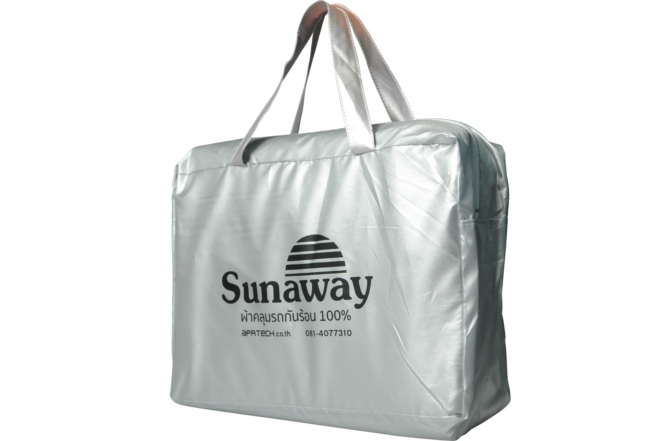 Sunaway ผ้าคลุมรถกันร้อน 100% (สำหรับรถเก๋ง-ครึ่งคัน)