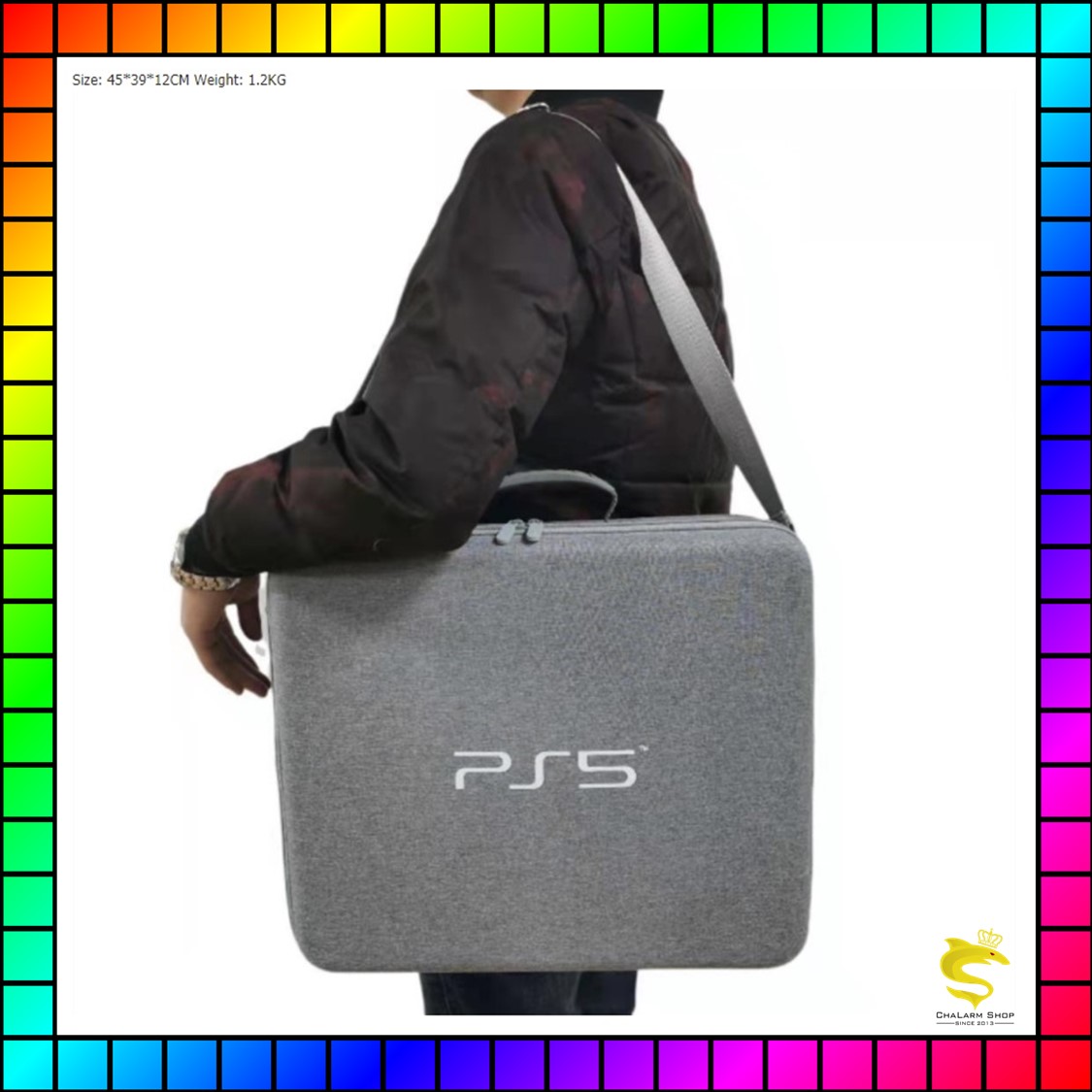 กระเป๋าผ้า EVA กันกระแทกเครื่องเกม PS5 รุ่นแรก