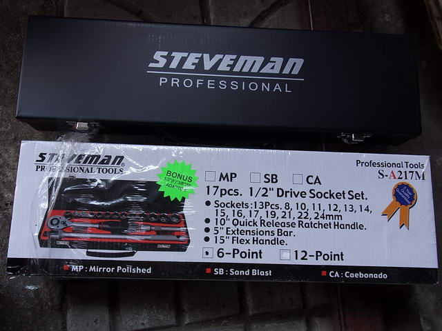STEVEMAN ชุดบล๊อกสั้น