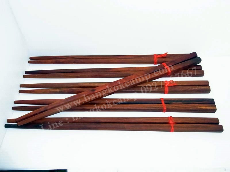 ตะเกียบไม้ 6คู่