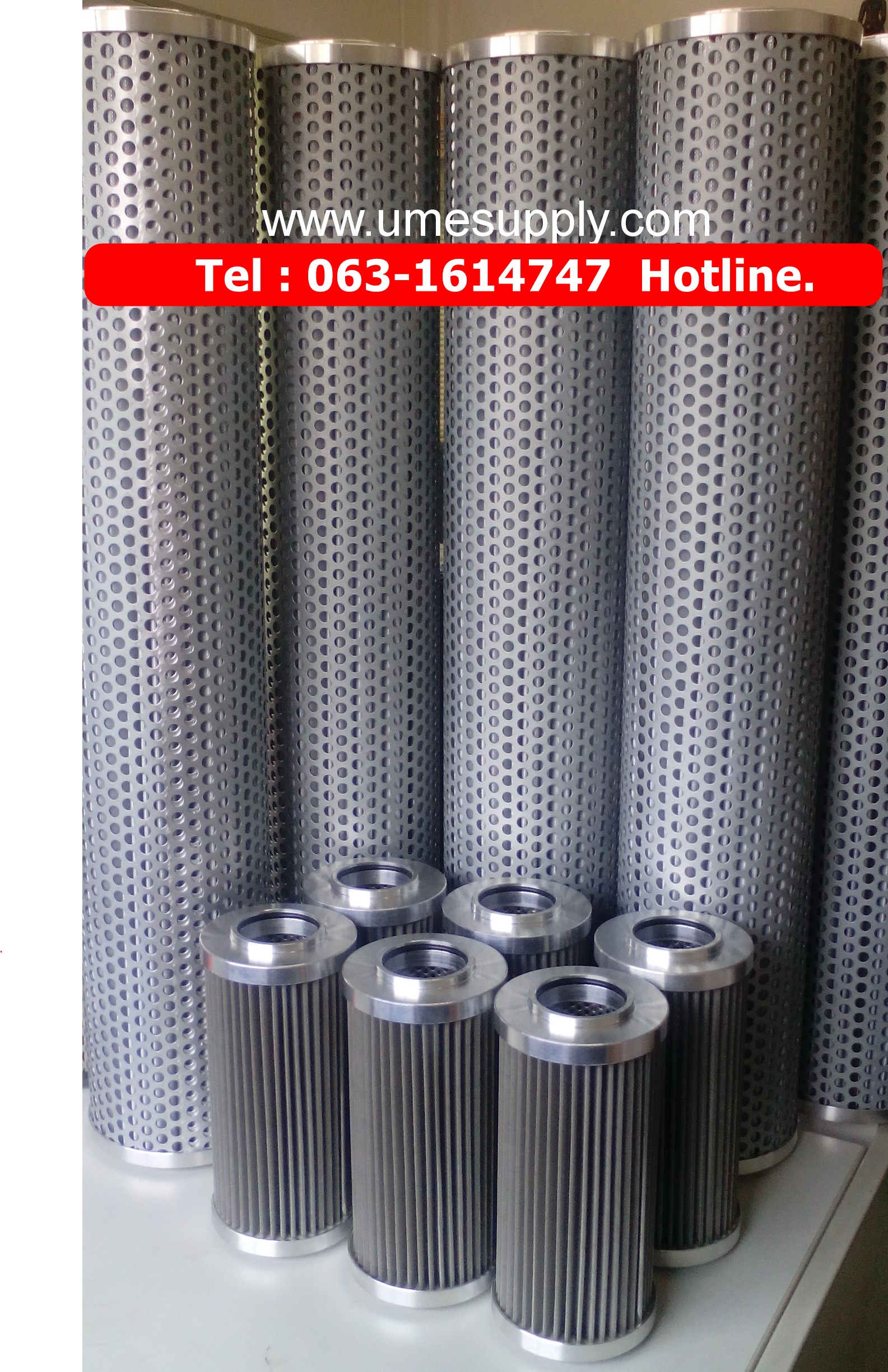 Wire mesh Hydrolic Filter (กรองสั่งทำตามแบบ)