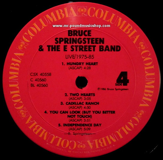 Bruce Springsteen & The E-Street Band - Live / 1975-85