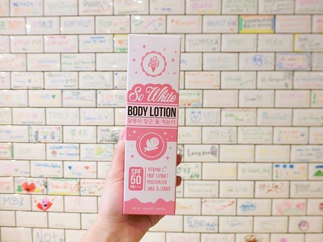 So White Body Lotion By So cute โซ ไวท์ บอดี้ โลชั่น