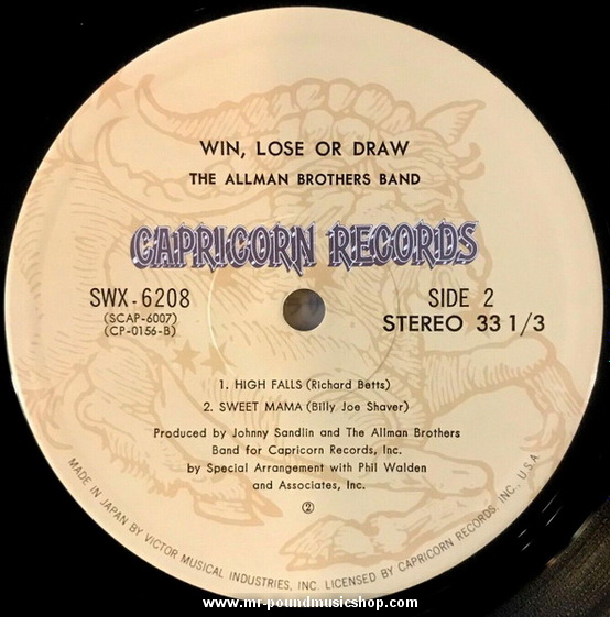 The Allman Brothers Band - Win, Lose Or Draw