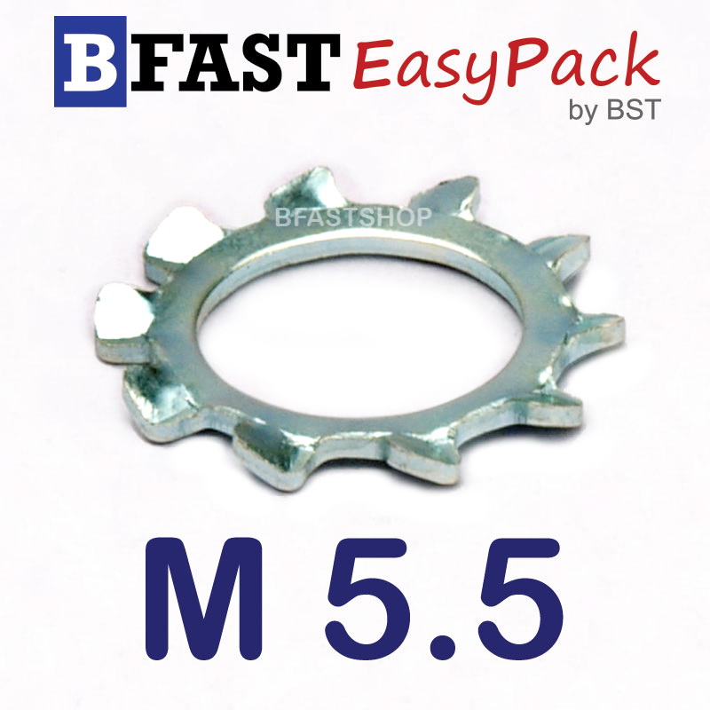 แหวนจักรนอก M5.5 ( 20 ตัว/ถุง)