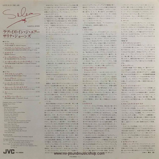 Salena Jones - Love is in The Air