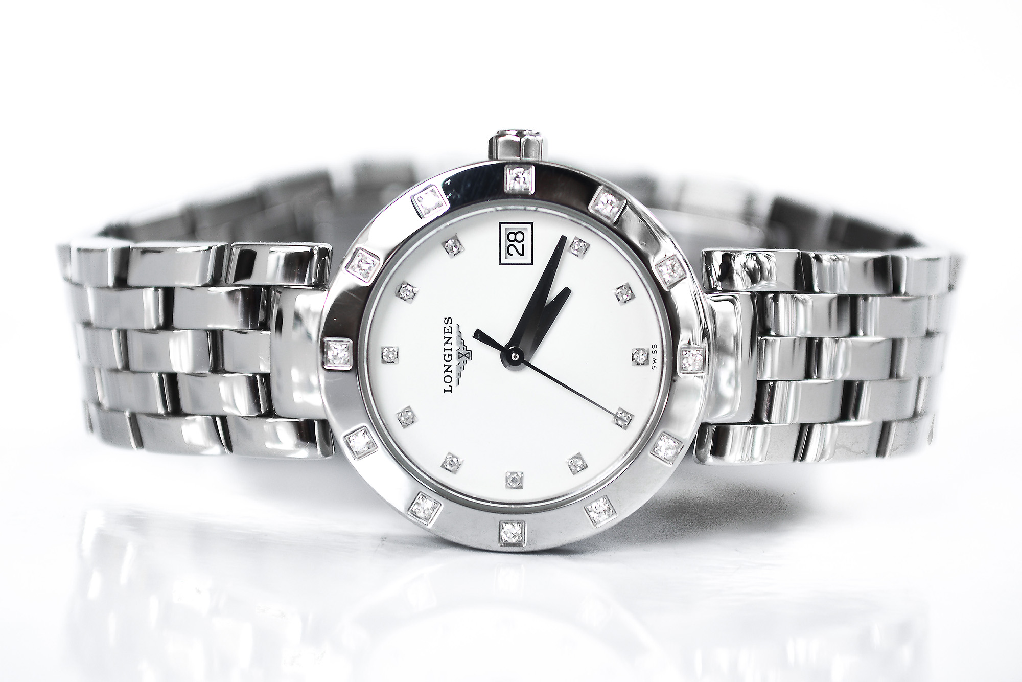 Longines Lady ฝังเพชร (Sold)