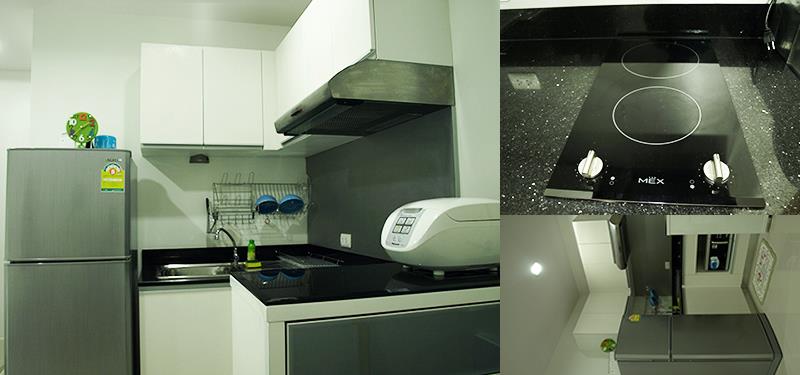 คอนโด Silk Sanampao ให้เช่า พร้อมอยู่ได้ทันที ราคา 18,000 / เดือน ห้องขนาด 40 ตารางเมตร 1 ห้องนั่งเล่น 1 ห้องนอน 1 ห้องน้ำและชุดครัว build in ครัวทำอาหารพร้อม