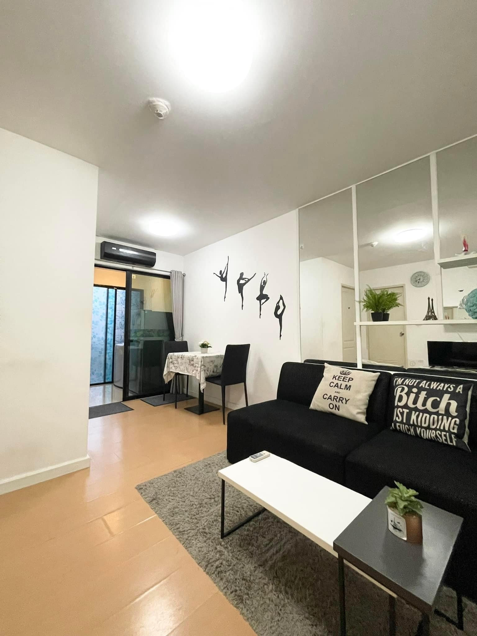 ขาย / ให้เช่า 6,700 / เดือน คอนโด I CONDO Sukhumvit 105 (ไอ คอนโด สุขุมวิท 105) ใกล้ BTS ใหม่สายสีเหลือง ขนาดห้อง 31.2 ตารางเมตร (กว้างมักๆ)