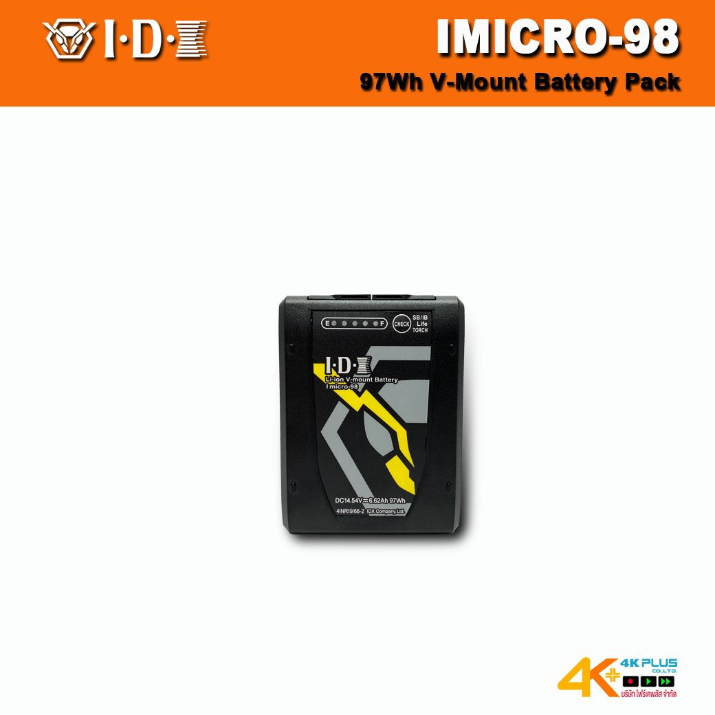 IDX iMicro-98 V-Mount Battery