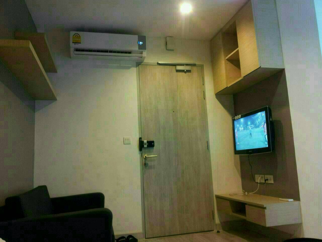 รหัสทรัพย์ 68093 ให้เช่า คอนโด Ideo Mobi Rama 9 (ไอดีโอ โมบิ พระราม 9) ห้องสตูดิโอ พื้นที่ 21.5 ชั้น 19 ทิศตะวันตก ตกแต่งครบพร้อมอยู่