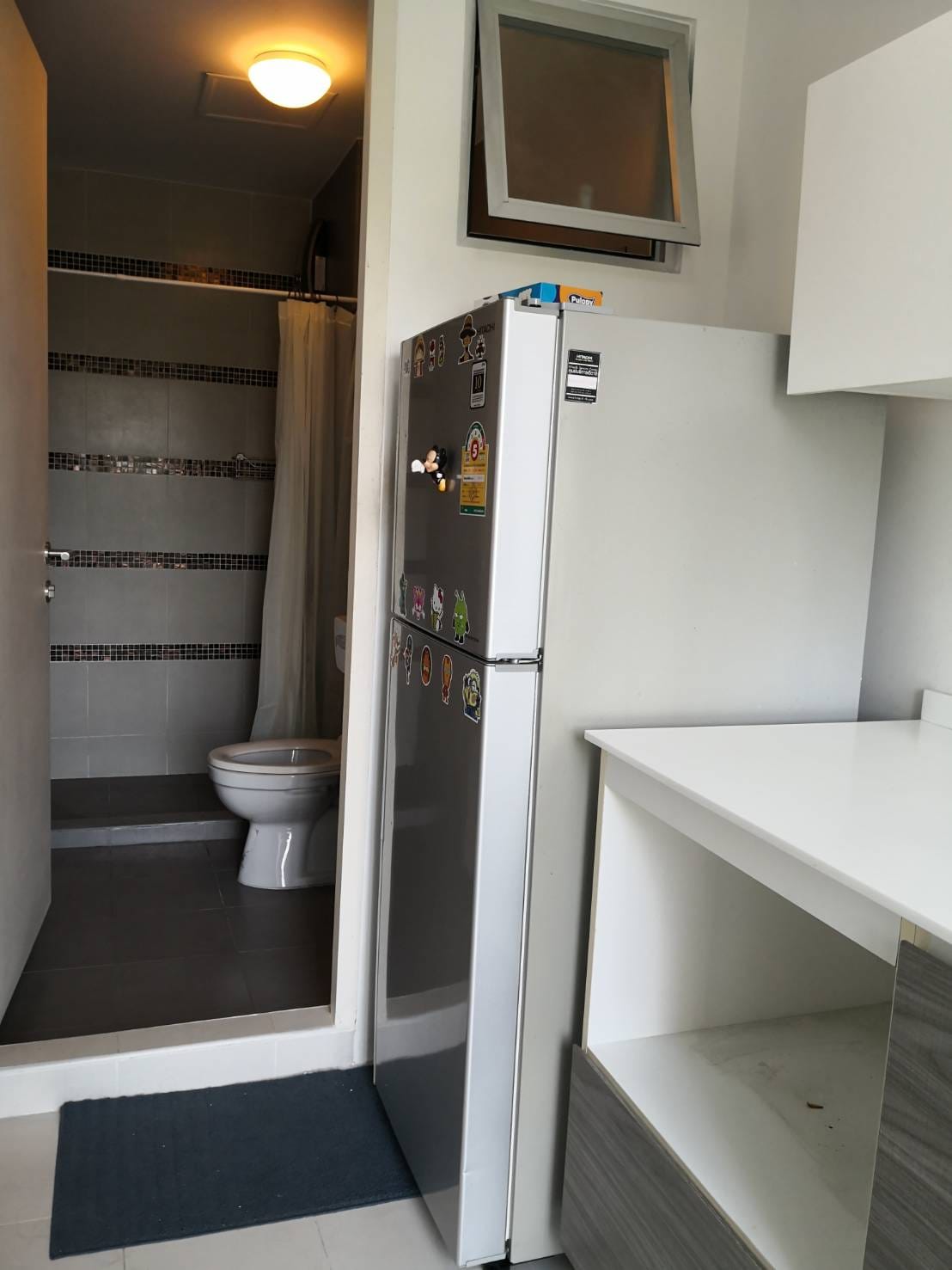 ให้เช่าคอนโด ดีคอนโด แคมปัส รีสอร์ท บางนา DCONDO CAMPUS RESORT Bangna ห้องกว้าง พื้นที่ 30 ตร.ม. ตึก A ชั้น 3 ห้องแต่งครบพร้อมอยู่