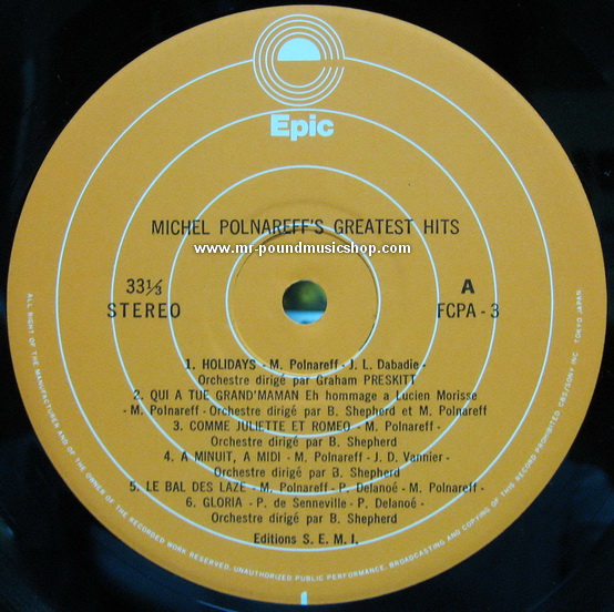 Michel Polnareff - Greatest Hits