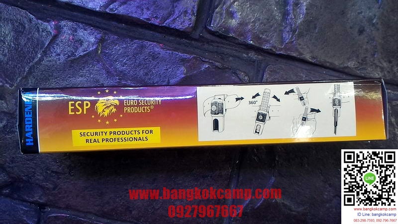 ดิ้ว ESP Expandable Baton Made in E.U. 26นิ้ว ของแท้ (ชุบแข็ง) ใหม่ซองปลดเร็ว