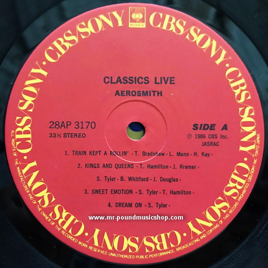 Aerosmith - Classics Live