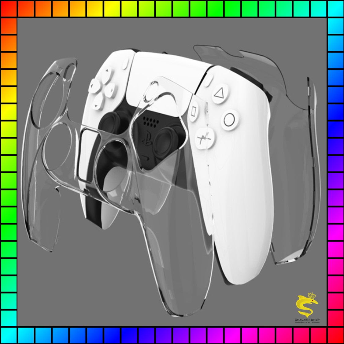 Aolion เคสใสกันรอย หนา 0.8 มิล สำหรับจอย PS5