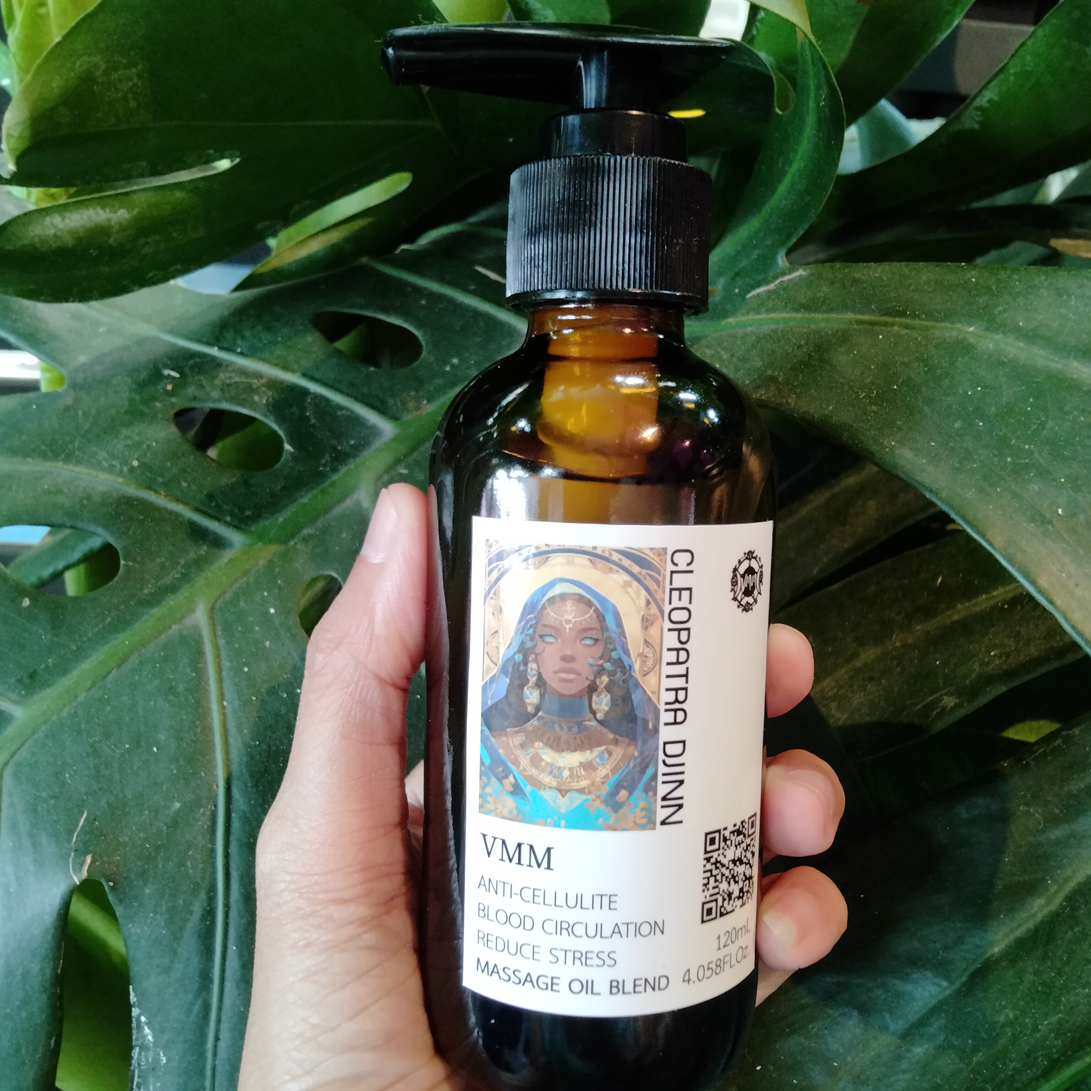VMM : CLEOPATRA DJINN MASSAGE OIL BLEND น้ำมันนวด-ดจินน คลีโอพัตรา