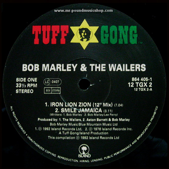 Bob Marley & The Wailers - Iron Lion Zion