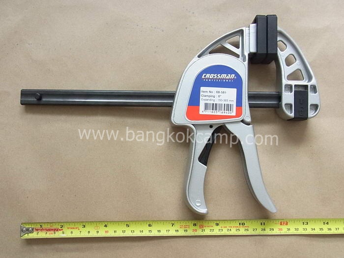 ฺBar-CLAMP Crossman 14นิ้ว (แรงกดและแรงยก 350KGS / 770LBS) เป็นทั้งClamp และแม่แรงในตัวเดียวกัน ใหม่