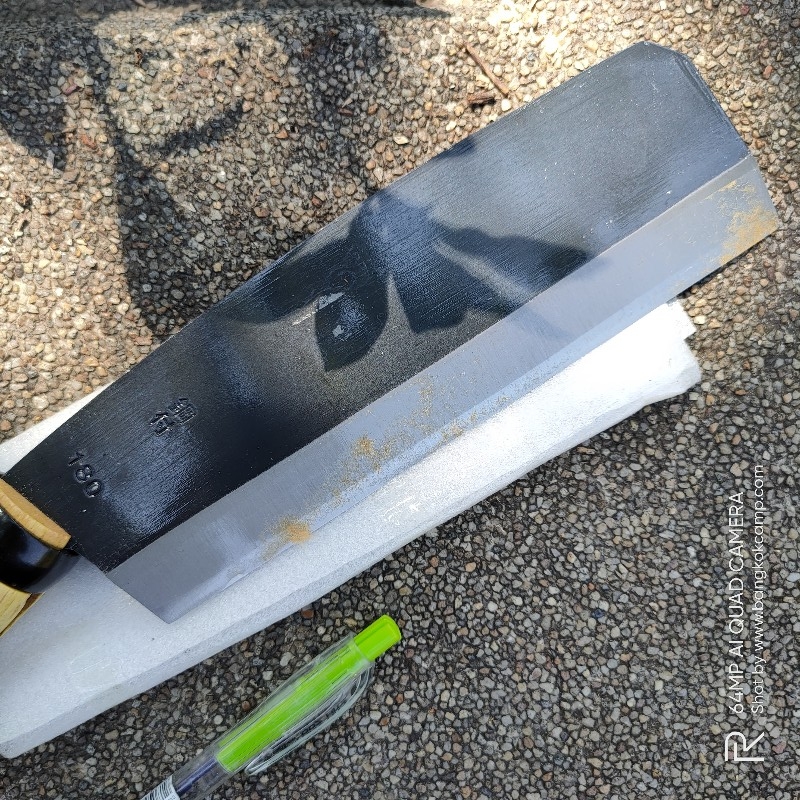 มีดญี่ปุ่น /มีดนาตะ / nata knife เหล็กลามิเนตไฮน์คาร์บอน ของใหม่ ของแท้