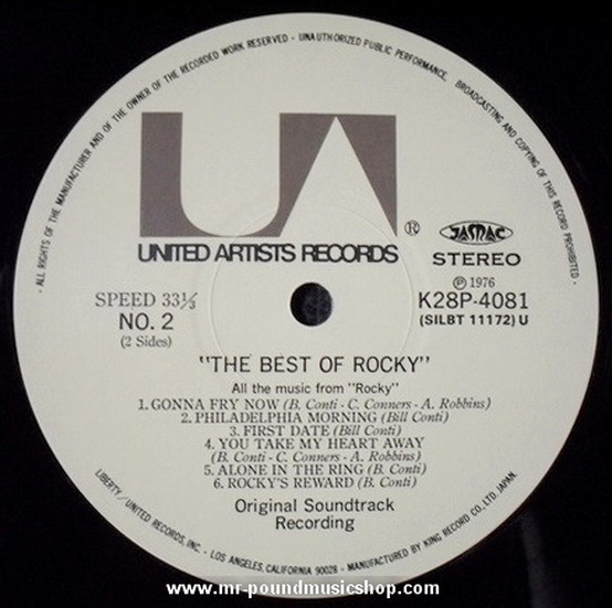 Bill Conti - The Best of Rocky - Original Soundtrack